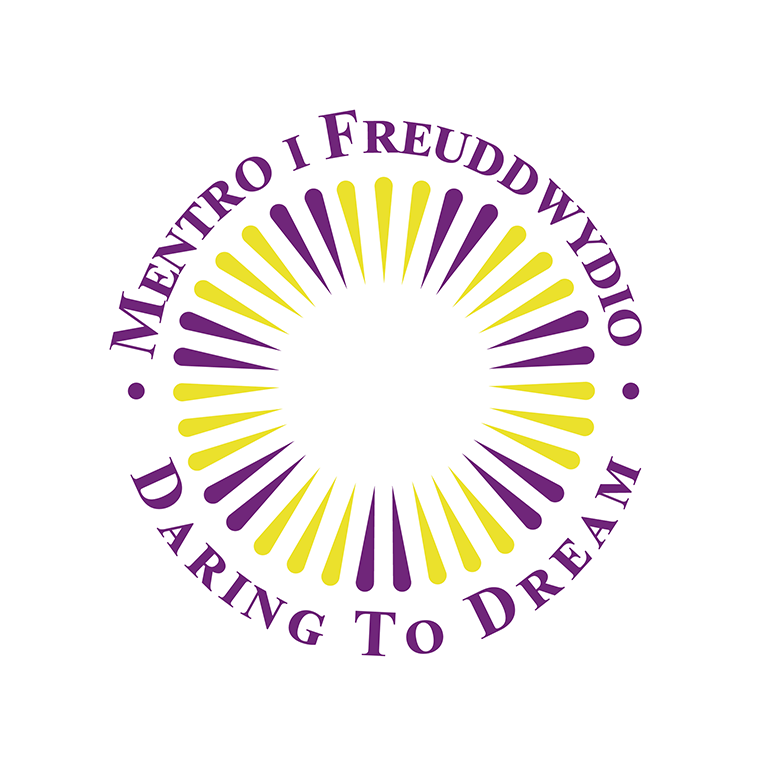 logo high res daring to dream Cronfa Mentro i Freuddwydio