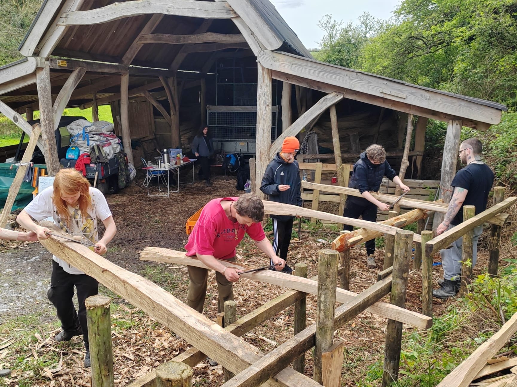 Sgiliau a hyfforddiant ymarferol coetir